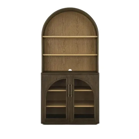 DORMIA Heritage Solid Wood Bookcase – Executive Home Office Storage