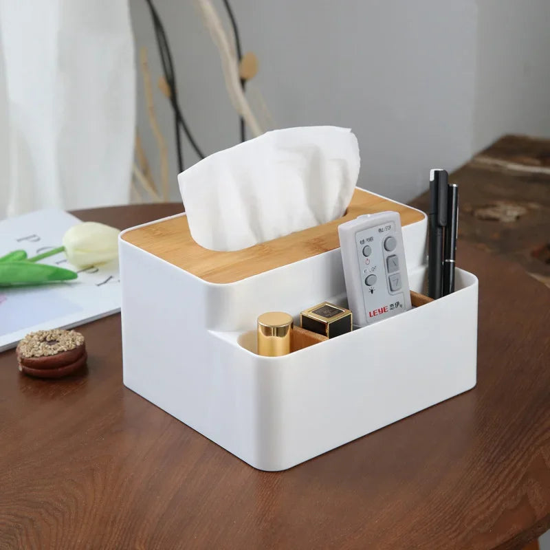 Desktop Storage Organizer Box for Home Office Supplies and Accessories