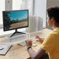Premium Monitor Stand & Laptop Riser - Ergonomic Desk Organizer for Home Office Productivity