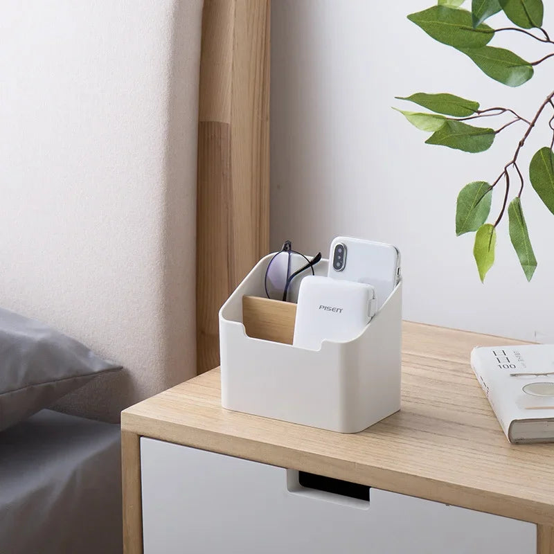 Desktop Storage Organizer Box for Home Office Supplies and Accessories